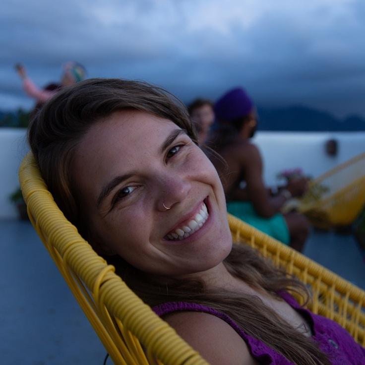 Portrait of Aria Calder, community mentor and Italian cuisine specialist